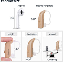 Load image into Gallery viewer, Digital Bluetooth Rechargeable Personal Sound Hearing Amplifiers for Adults and Seniors
